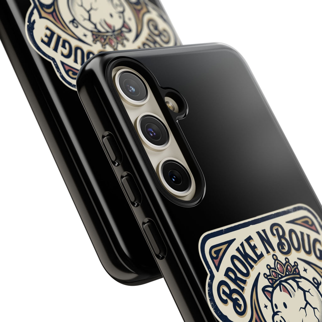 Phone Case — "Broke N Bougie: Luxury on a Budget" Cute Pig Design