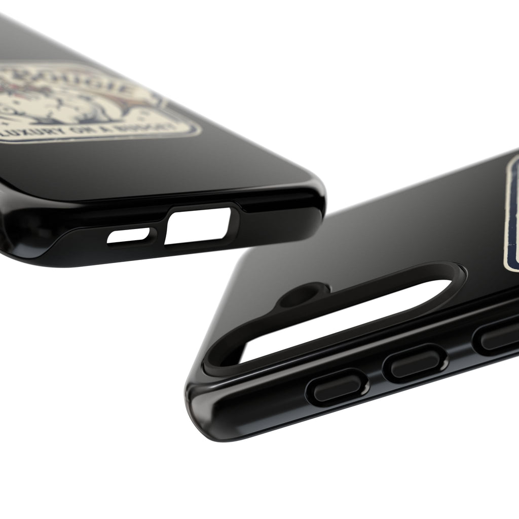 Phone Case — "Broke N Bougie: Luxury on a Budget" Cute Pig Design