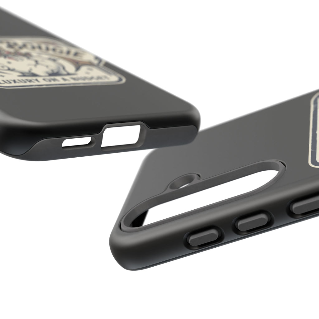 Phone Case — "Broke N Bougie: Luxury on a Budget" Cute Pig Design