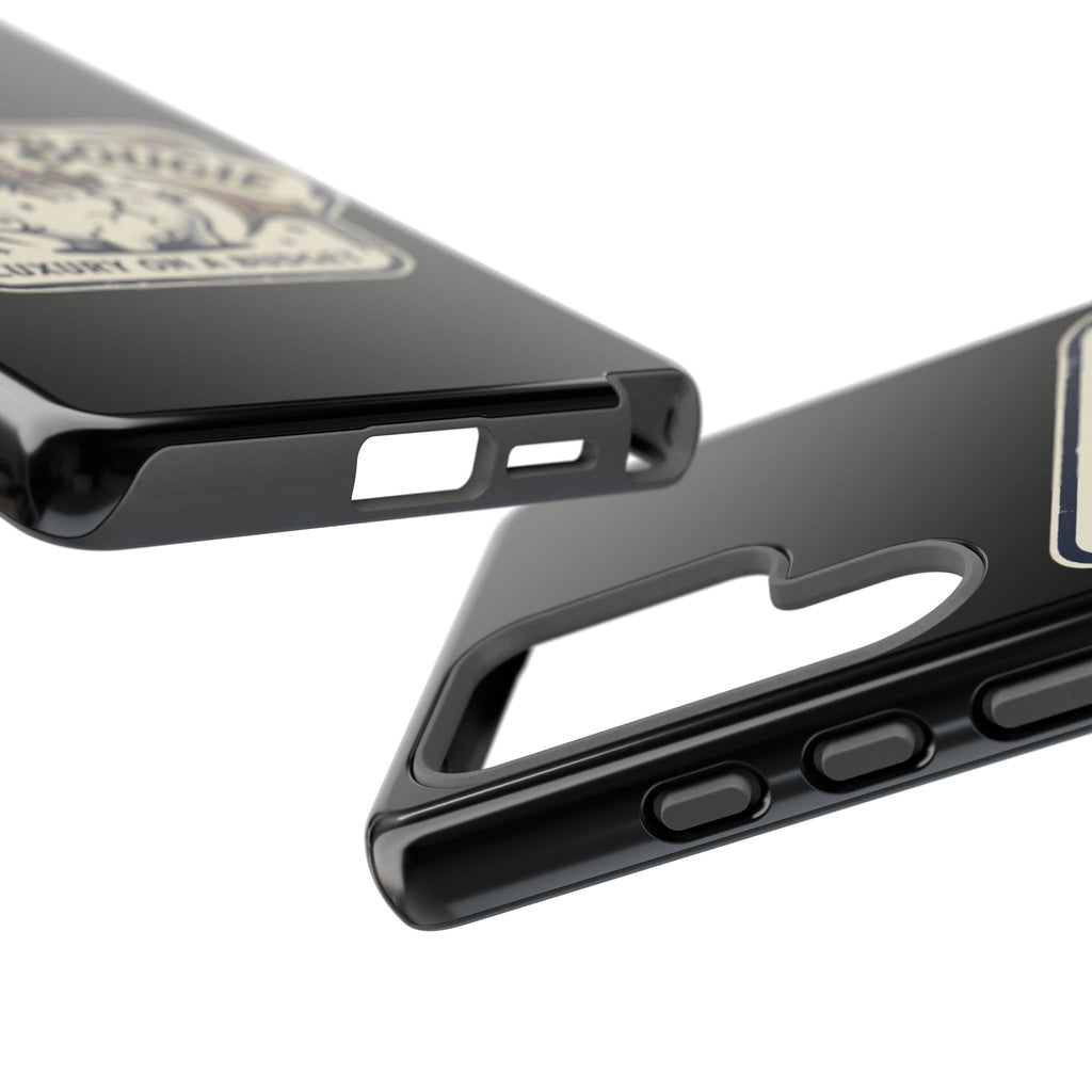 Phone Case — "Broke N Bougie: Luxury on a Budget" Cute Pig Design