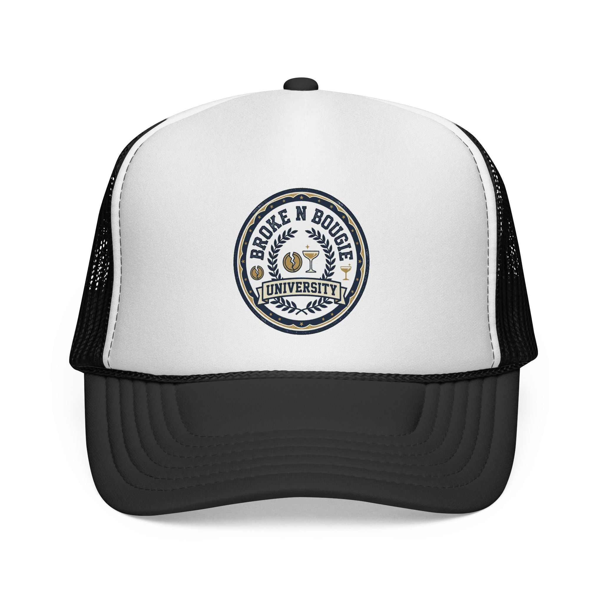 Broke N Bougie University Trucker Cap