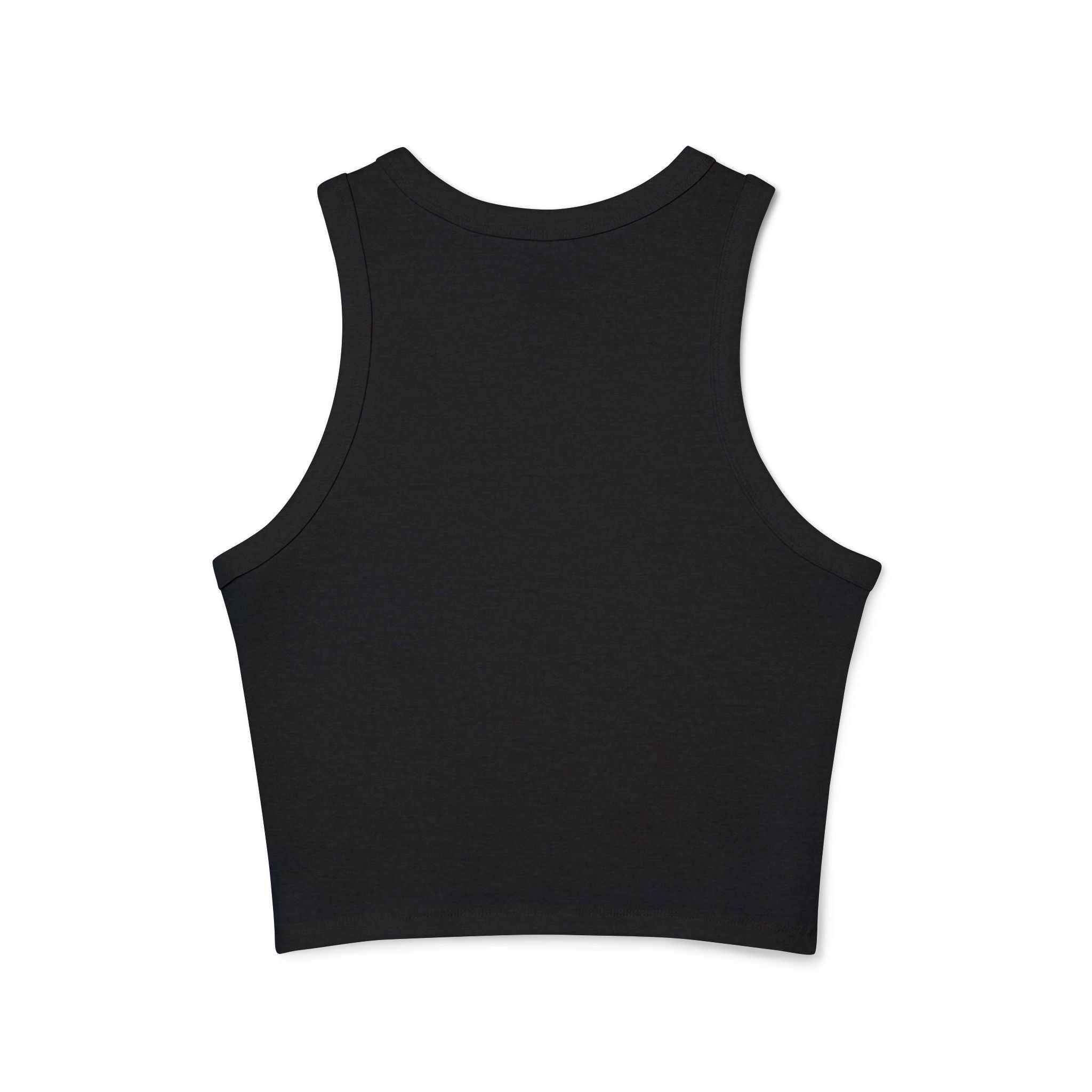 Broken N Bougie University Racer Tank Top — Women's Cropped Graphic Tank