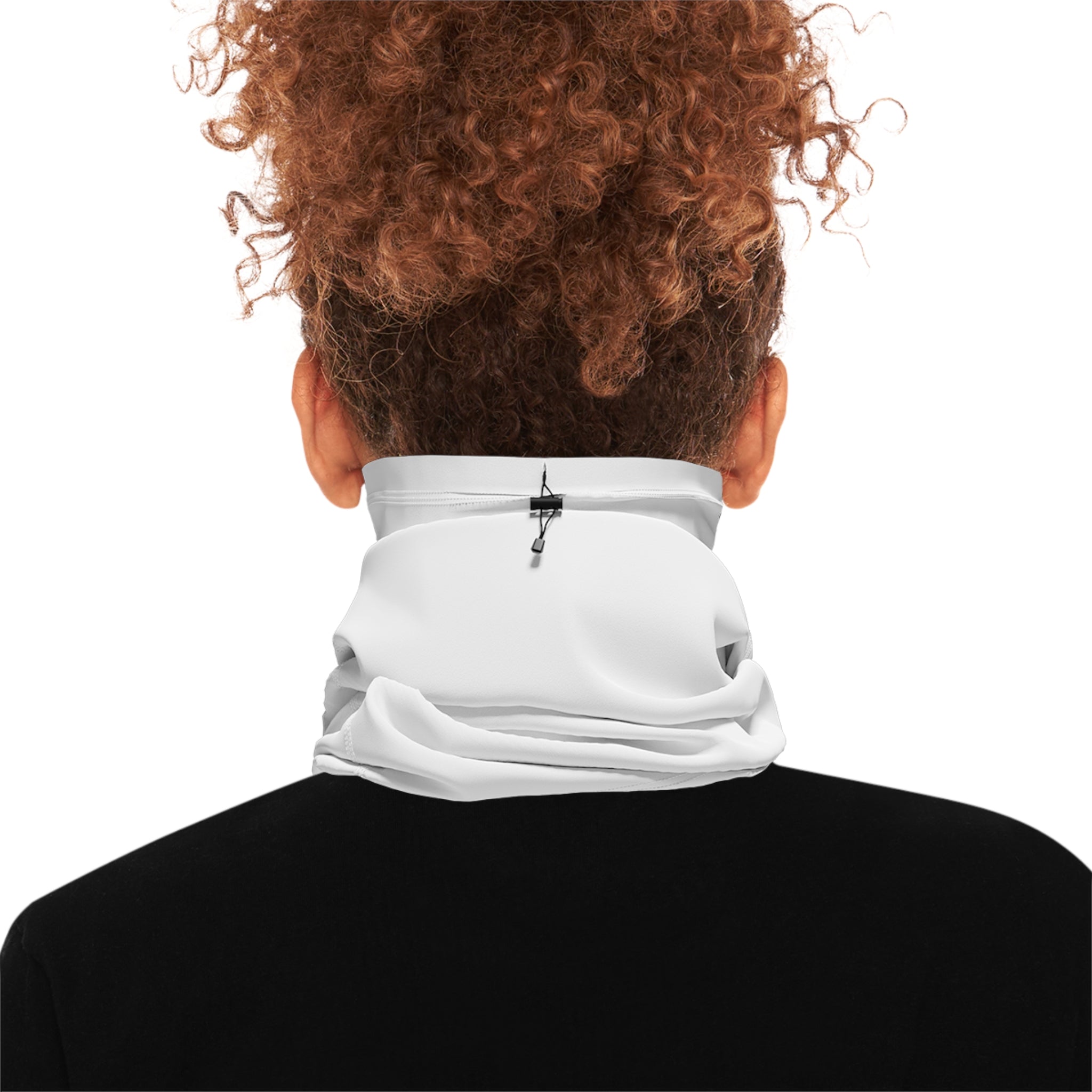 Broke N Bougie University Neck Gaiter — Winter Drawstring Face Mask