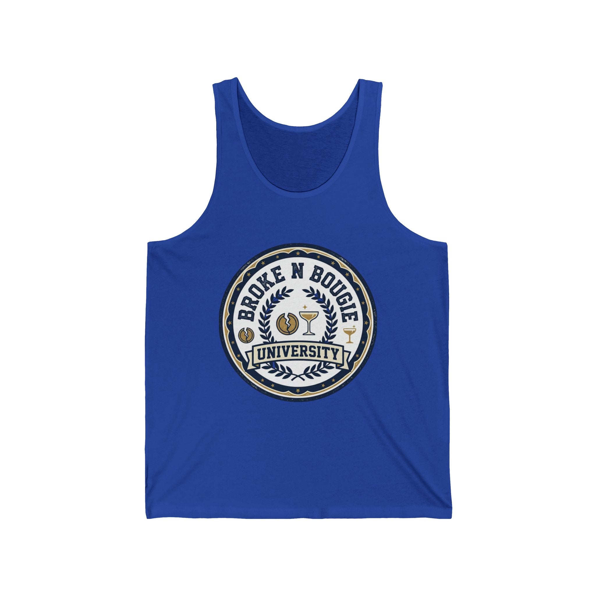 Broken Boogie University Tank Top — Vintage Dance College Logo Tank