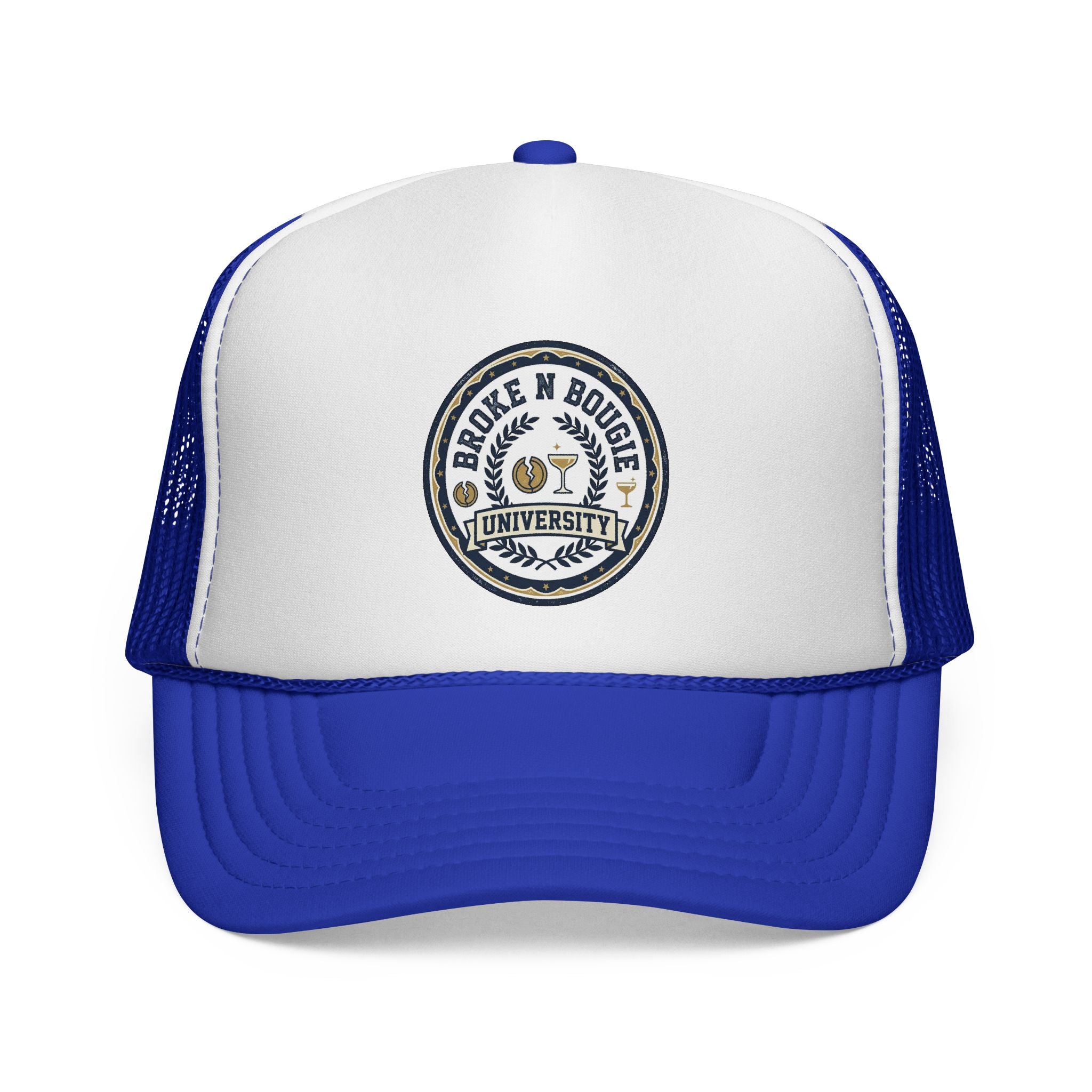 Broke N Bougie University Trucker Cap