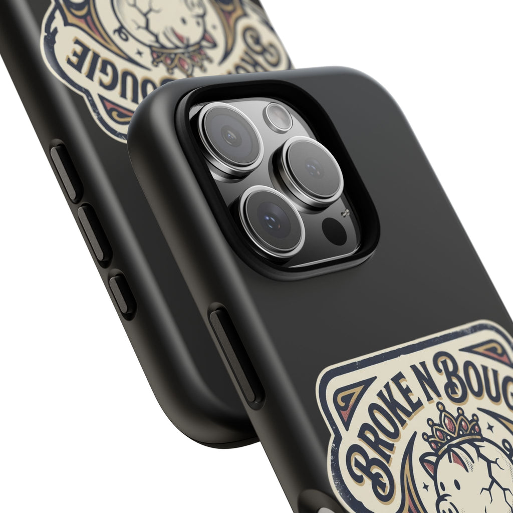 Phone Case — "Broke N Bougie: Luxury on a Budget" Cute Pig Design