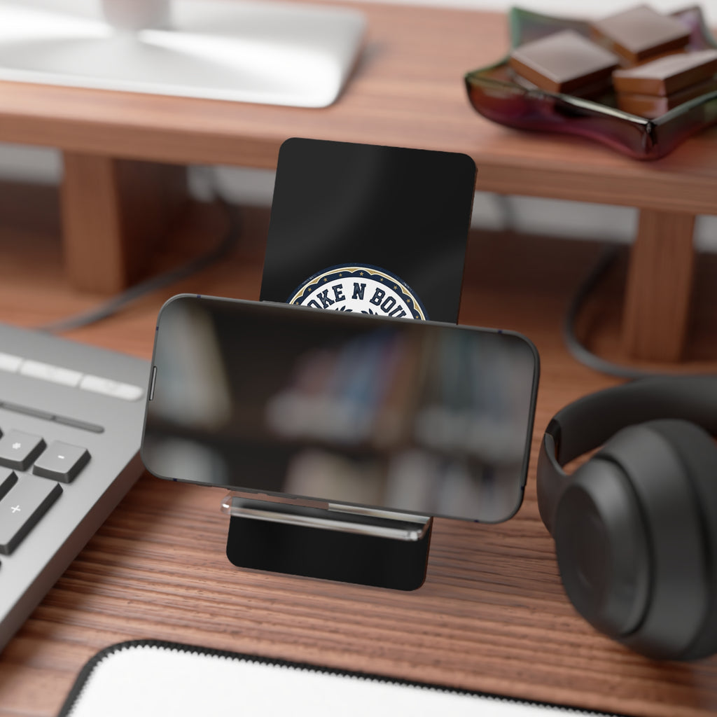 Broke N Bougie University Phone Stand – Acrylic Mobile Display Dock