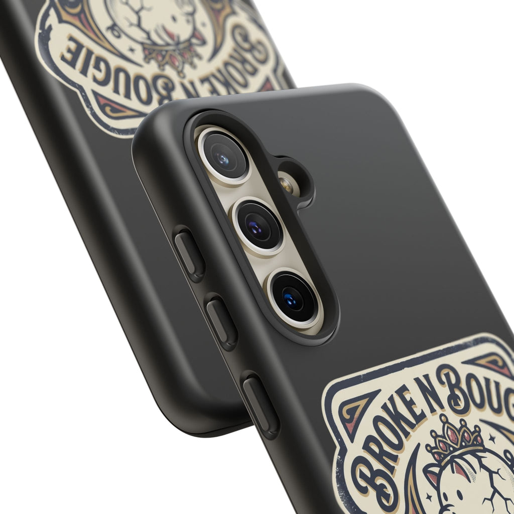 Phone Case — "Broke N Bougie: Luxury on a Budget" Cute Pig Design