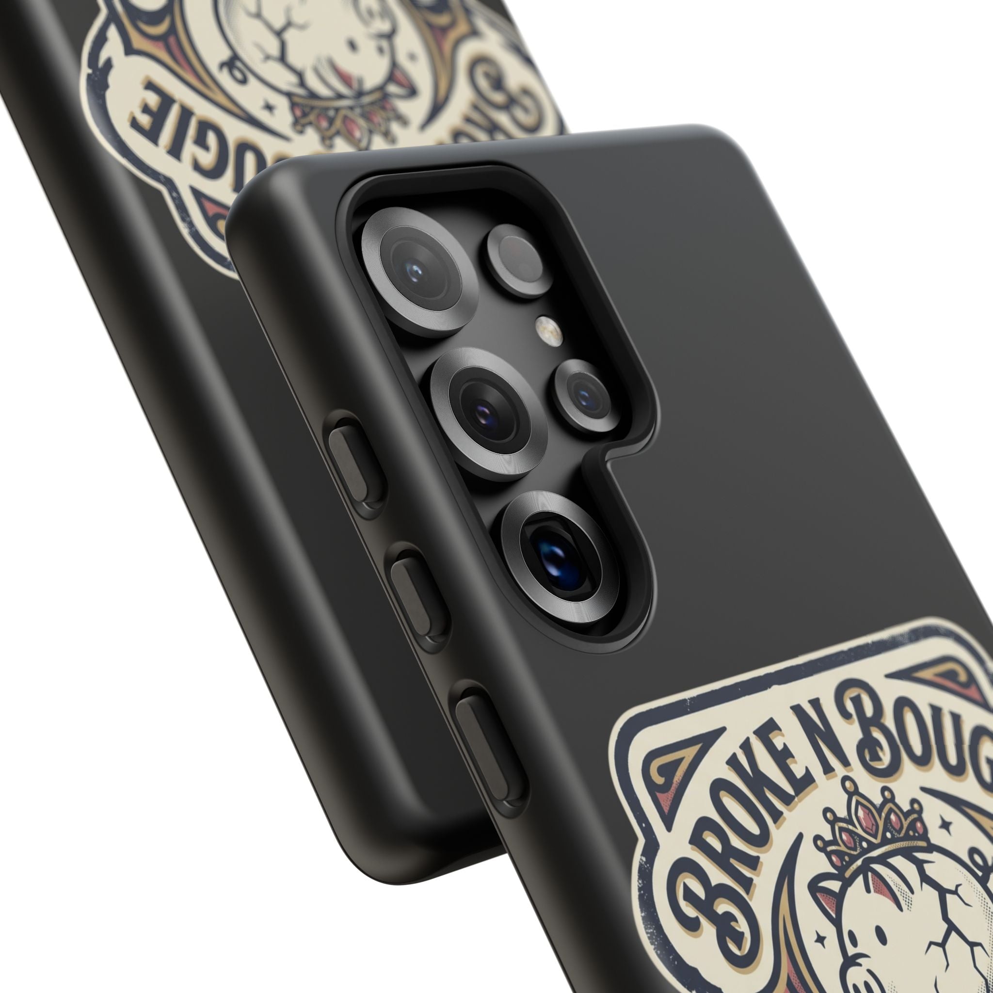 Phone Case — "Broke N Bougie: Luxury on a Budget" Cute Pig Design