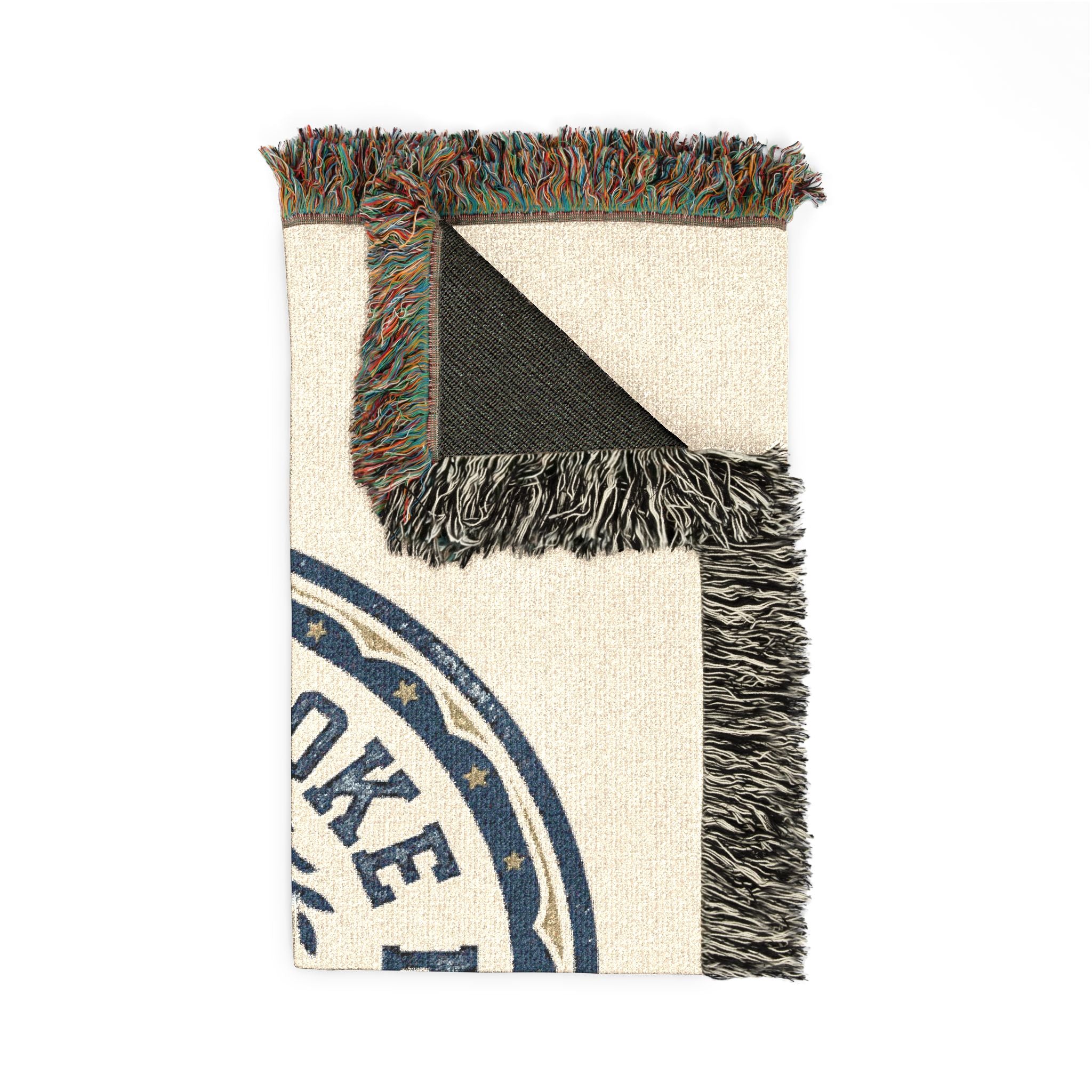 Broken n Bougie University Woven Blanket