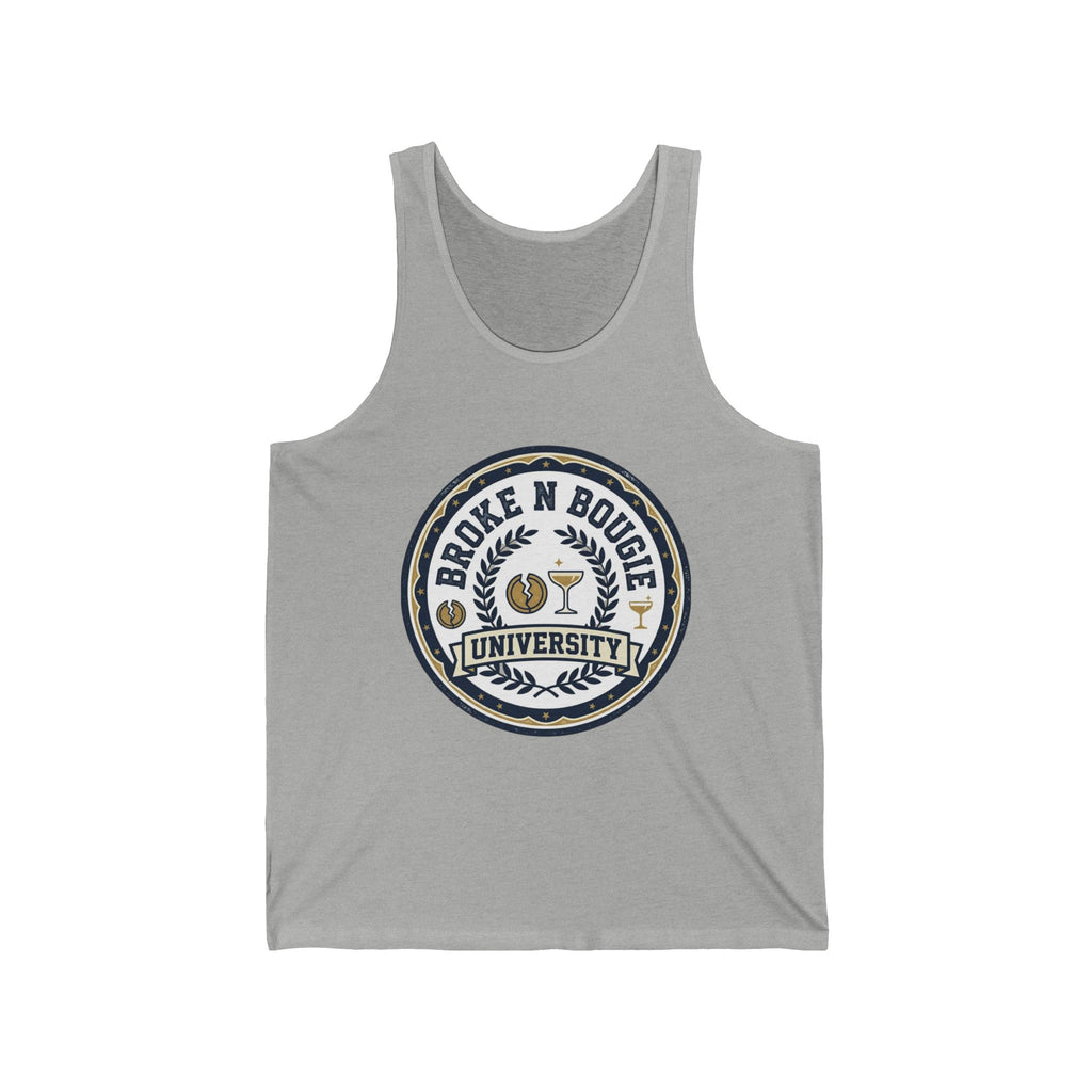 Broken Boogie University Tank Top — Vintage Dance College Logo Tank