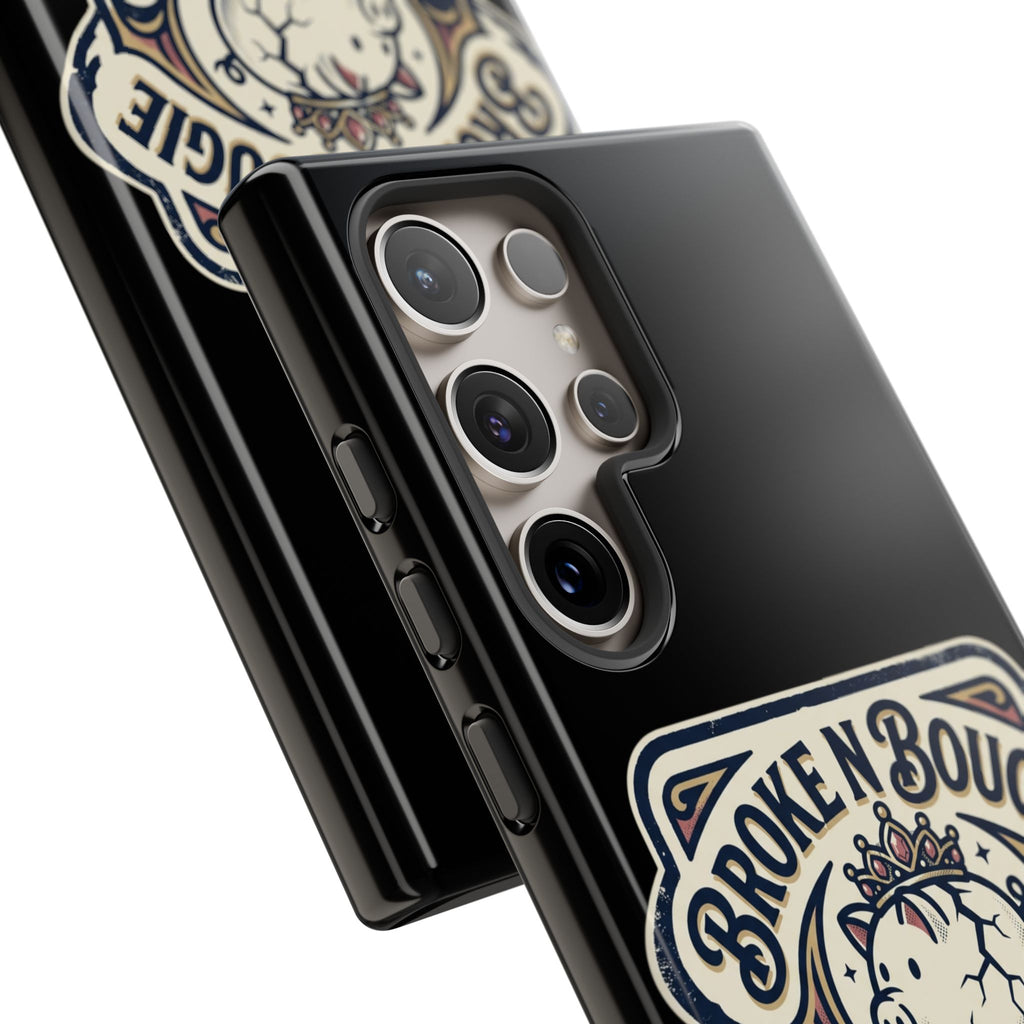 Phone Case — "Broke N Bougie: Luxury on a Budget" Cute Pig Design