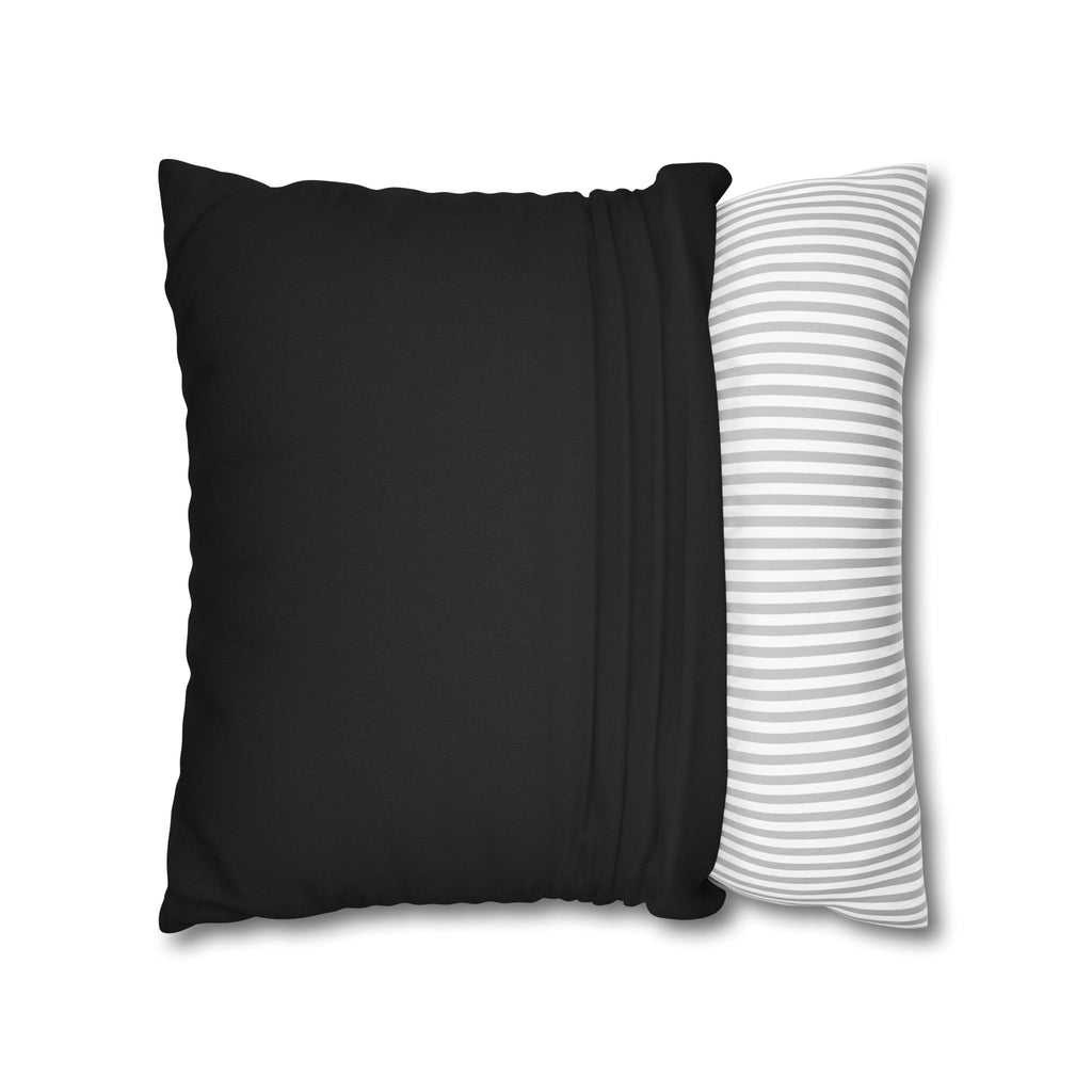 Broken Bougie University Pillowcase — Funny College-Themed Decorative Throw Pillow