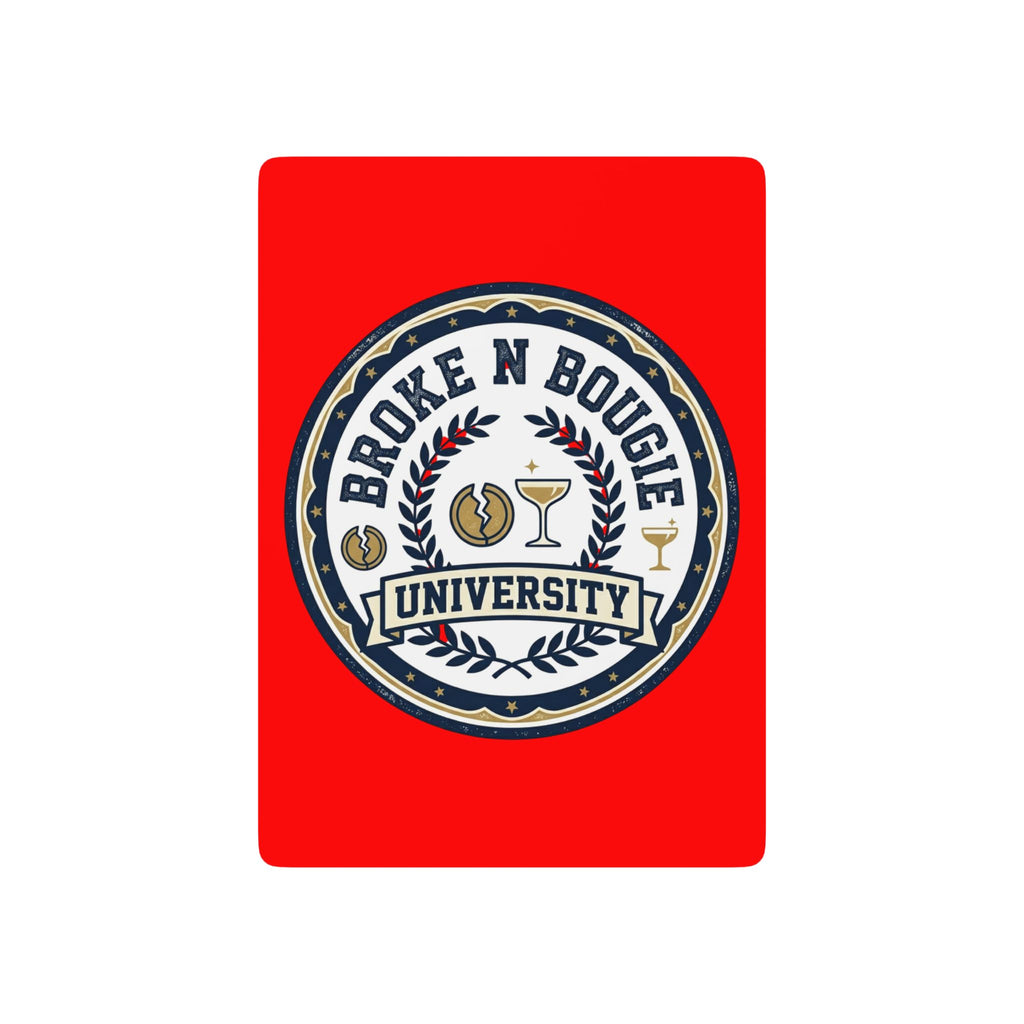 Poker Playing Cards — Broke N Bougie University Deck