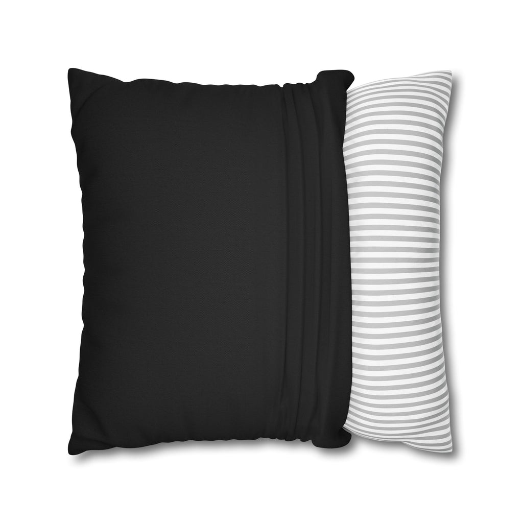 Broken Bougie University Pillowcase — Funny College-Themed Decorative Throw Pillow