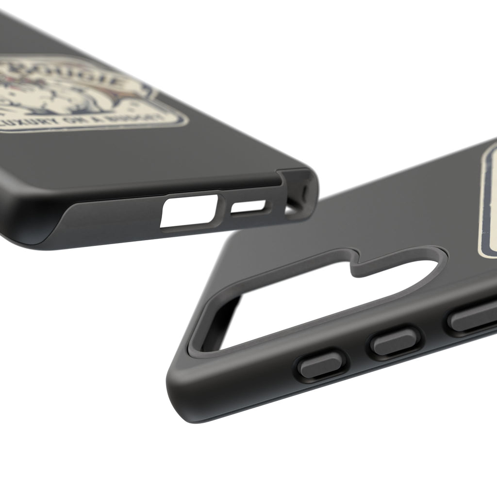 Phone Case — "Broke N Bougie: Luxury on a Budget" Cute Pig Design