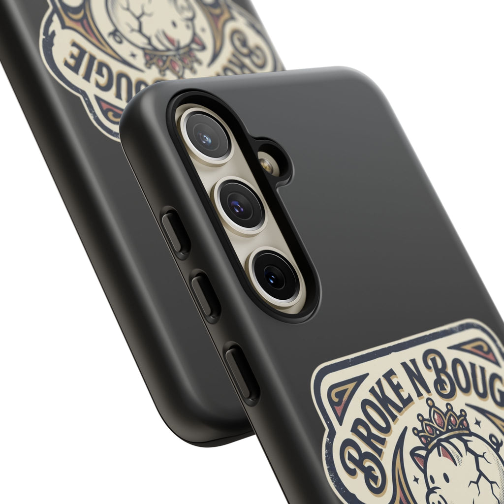 Phone Case — "Broke N Bougie: Luxury on a Budget" Cute Pig Design
