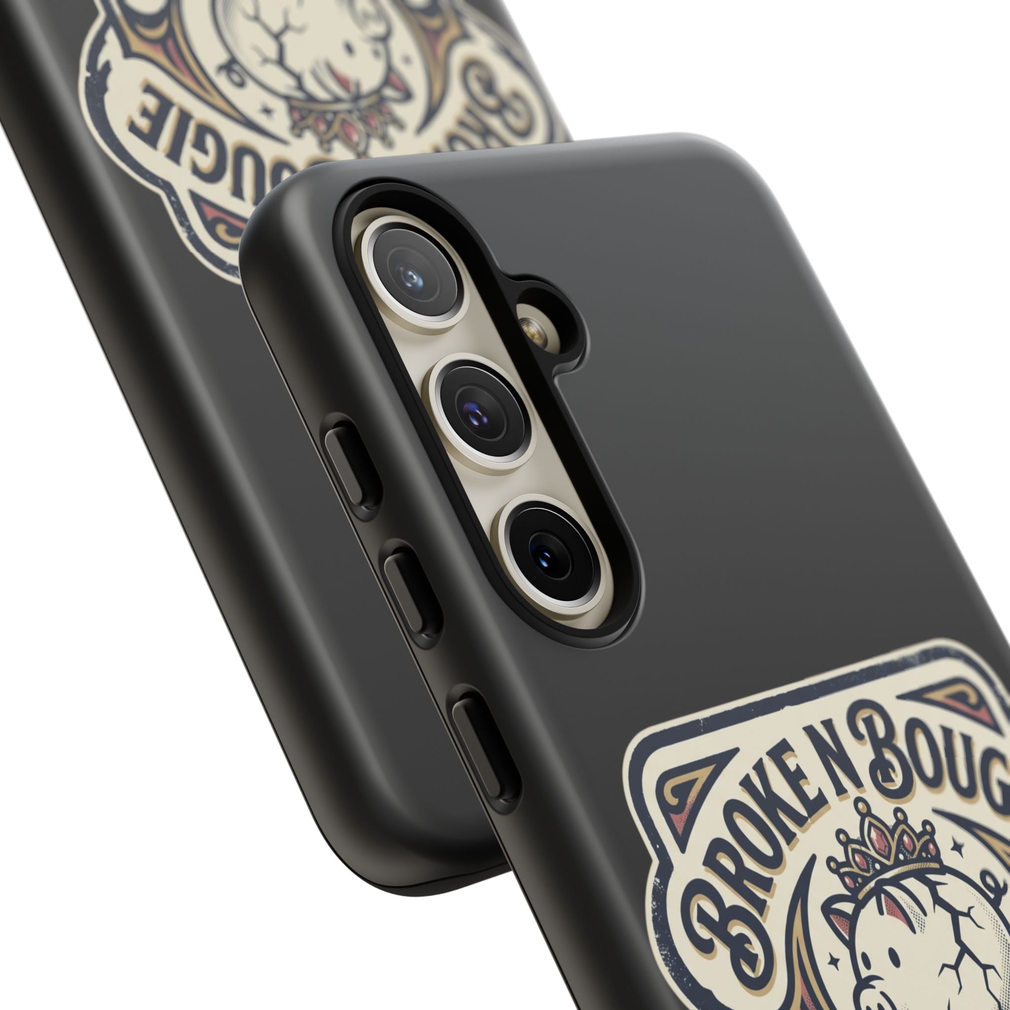 Phone Case — "Broke N Bougie: Luxury on a Budget" Cute Pig Design