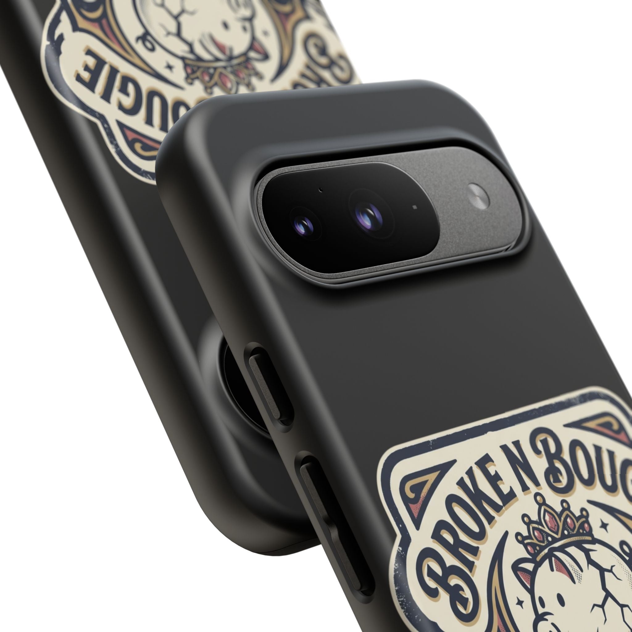 Phone Case — "Broke N Bougie: Luxury on a Budget" Cute Pig Design