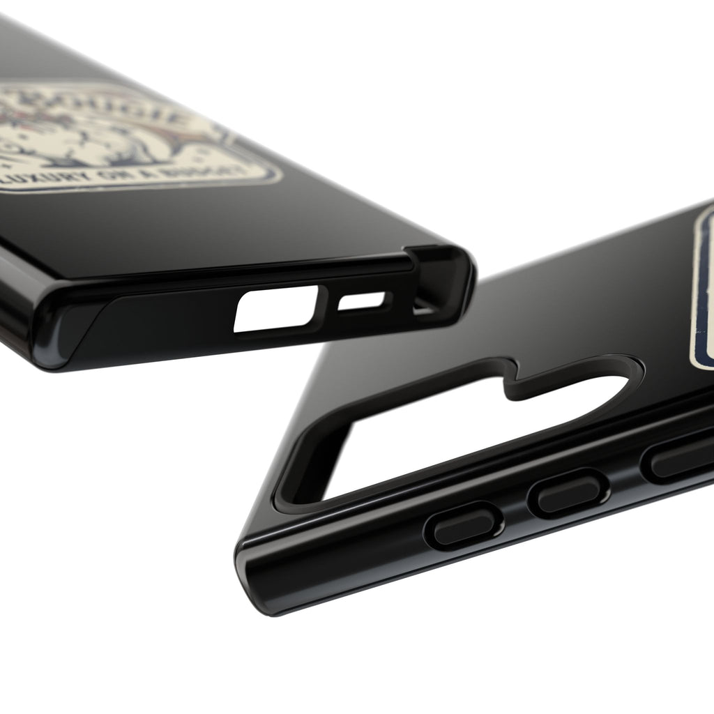 Phone Case — "Broke N Bougie: Luxury on a Budget" Cute Pig Design