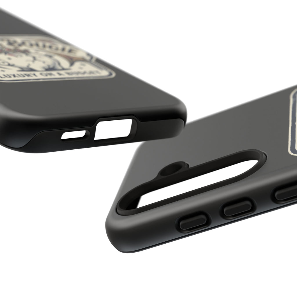 Phone Case — "Broke N Bougie: Luxury on a Budget" Cute Pig Design