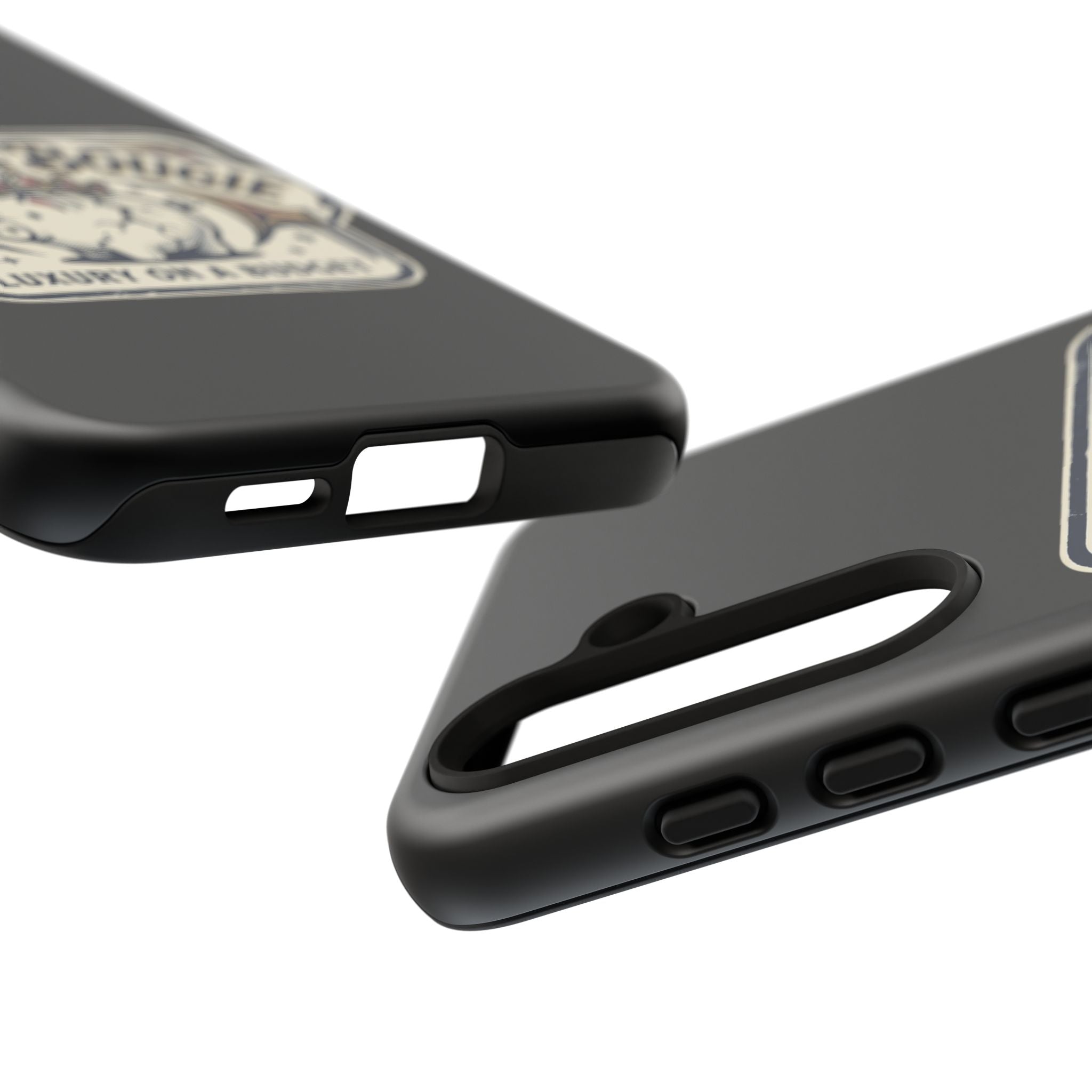Phone Case — "Broke N Bougie: Luxury on a Budget" Cute Pig Design