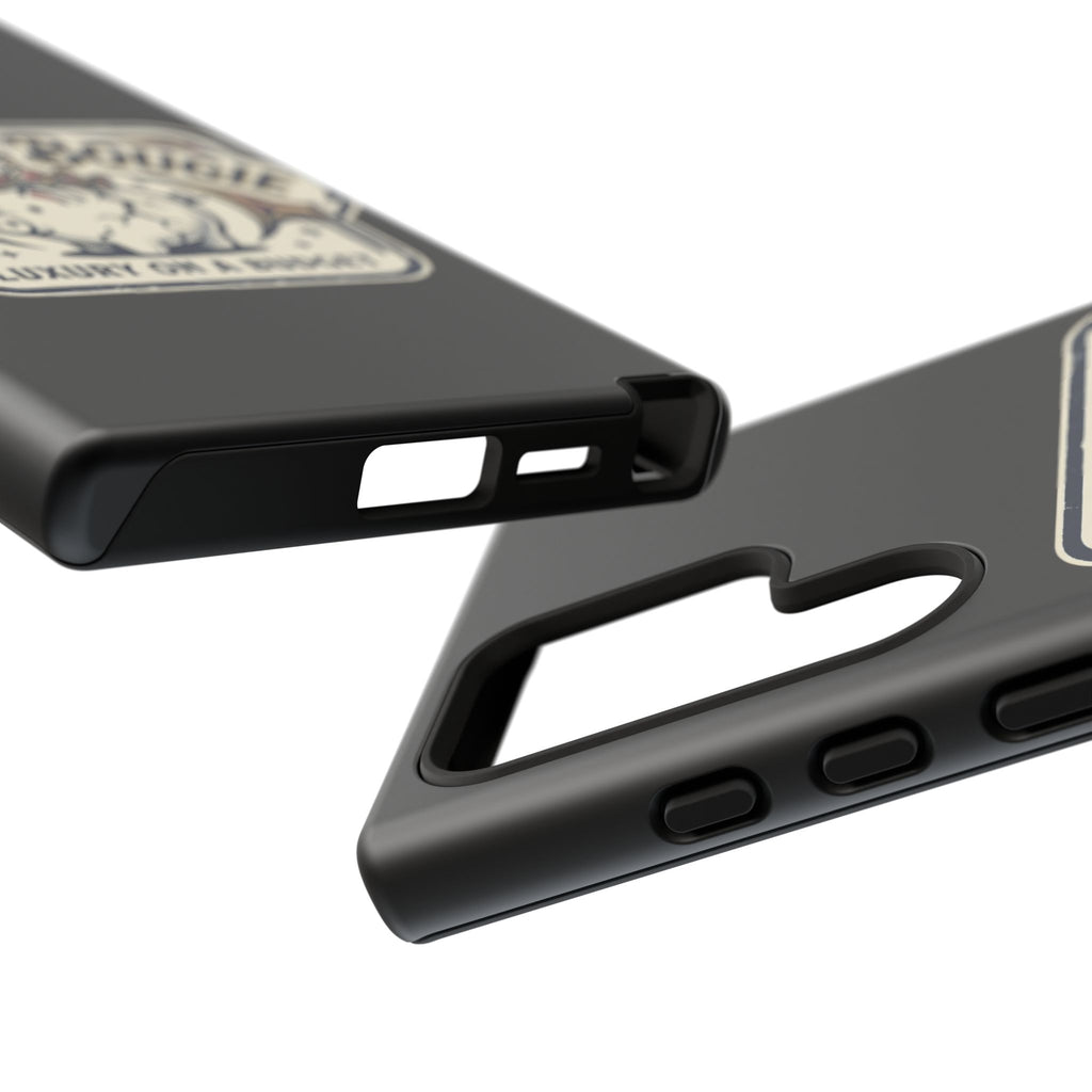 Phone Case — "Broke N Bougie: Luxury on a Budget" Cute Pig Design