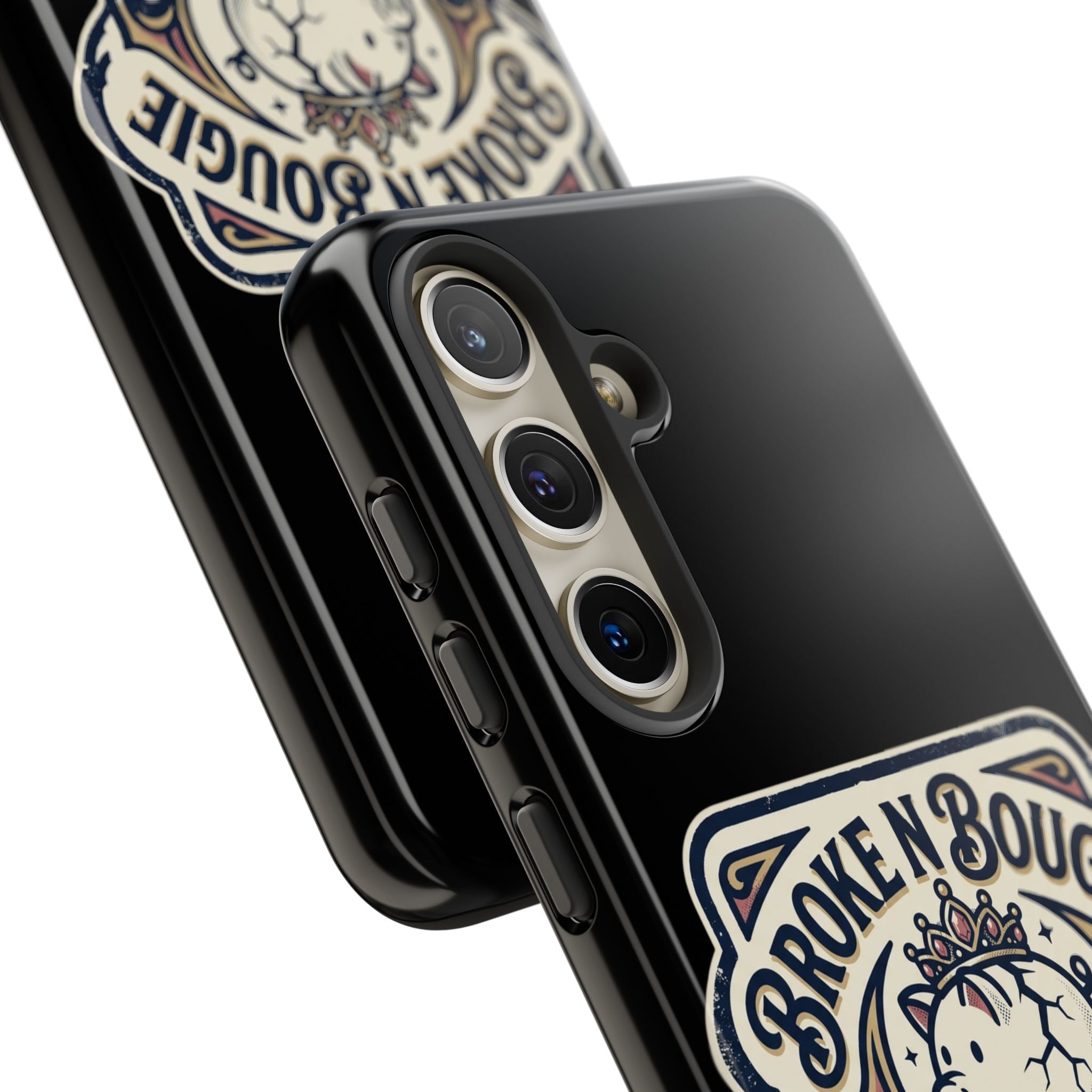 Phone Case — "Broke N Bougie: Luxury on a Budget" Cute Pig Design