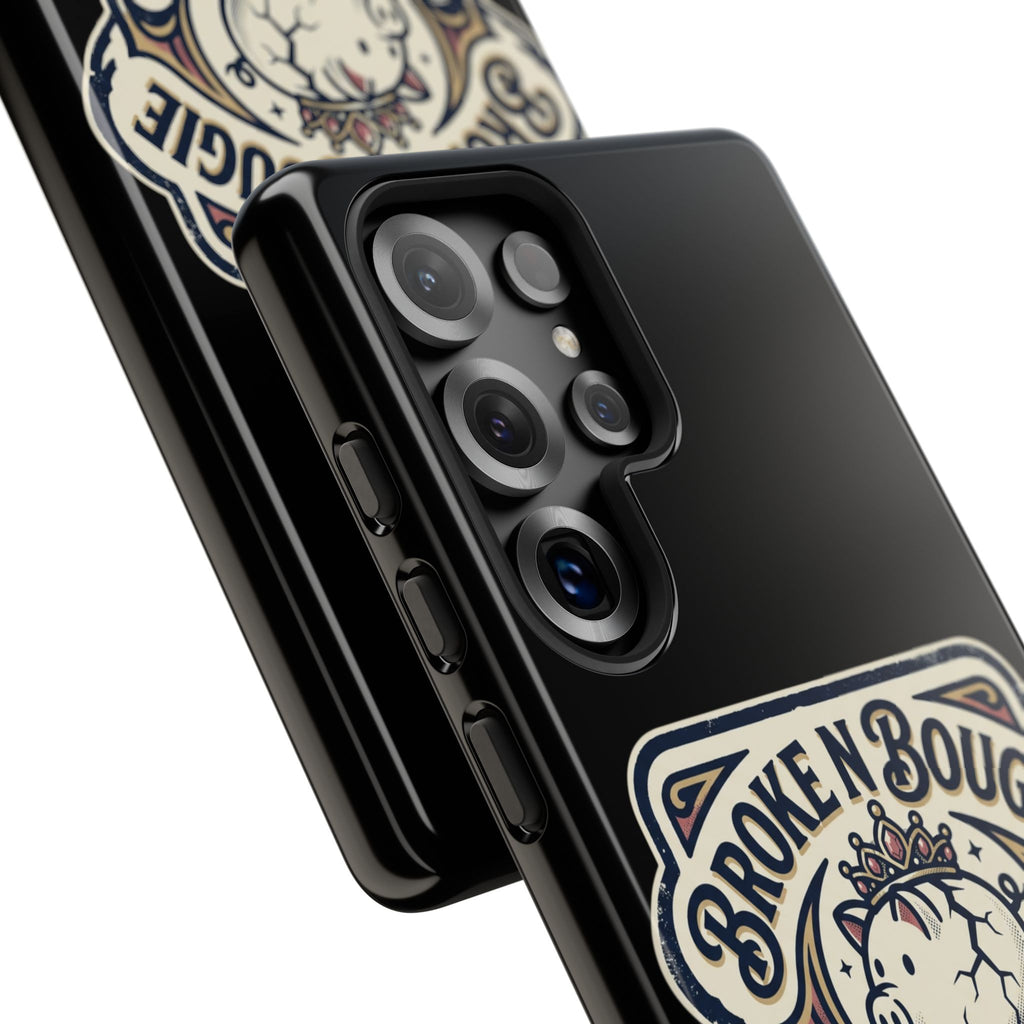 Phone Case — "Broke N Bougie: Luxury on a Budget" Cute Pig Design