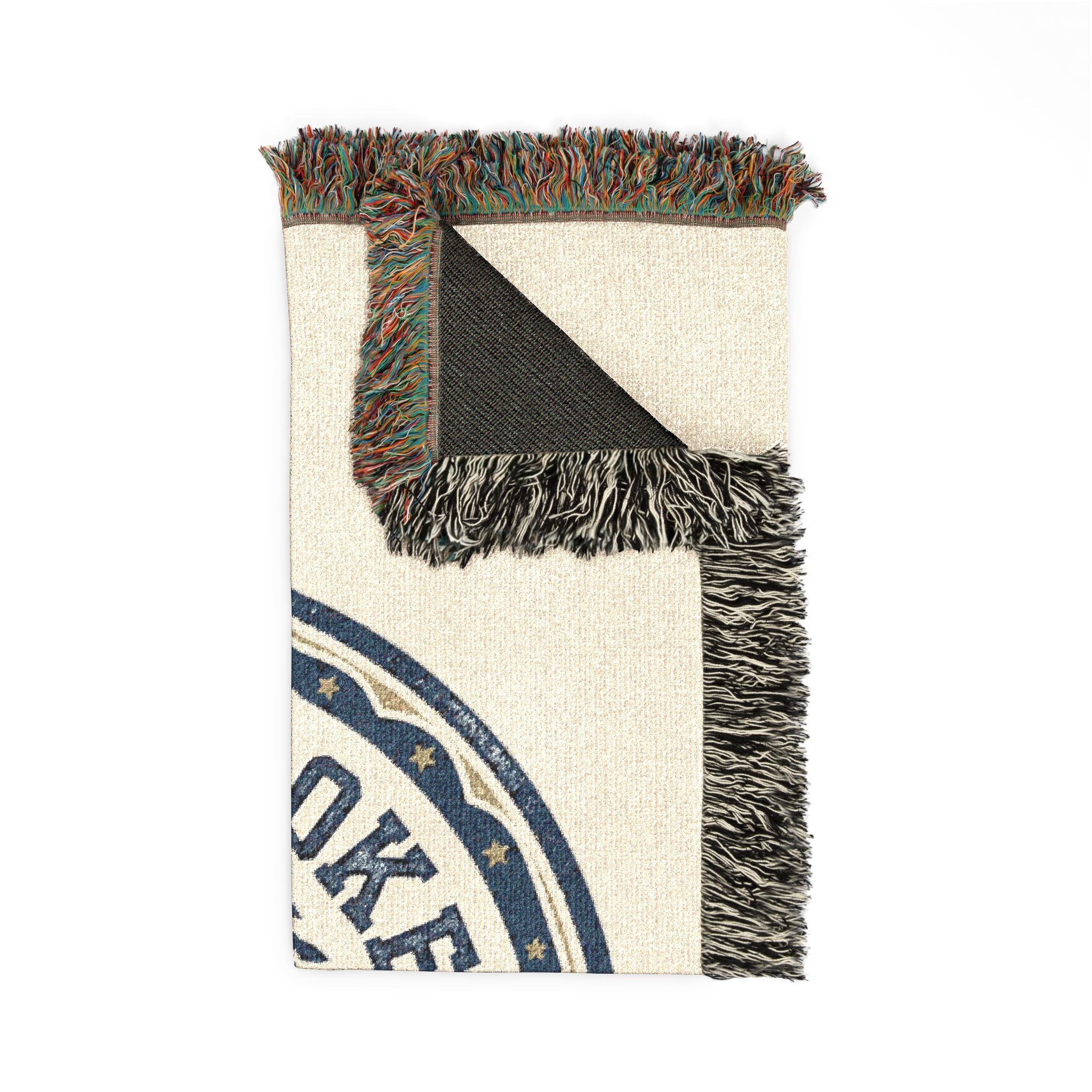 Broken n Bougie University Woven Blanket