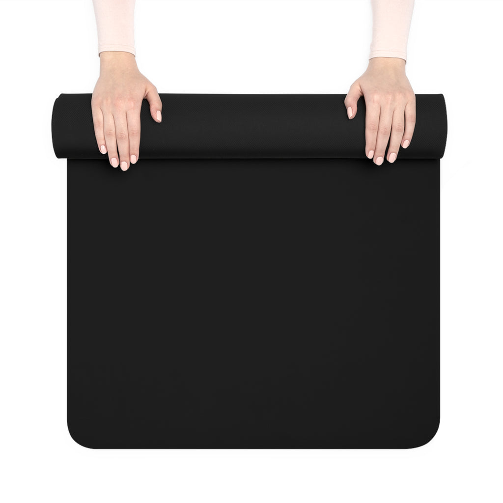 Yoga Mat — "Broke N Bougie Yoga Queen" Non-Slip Rubber Mat