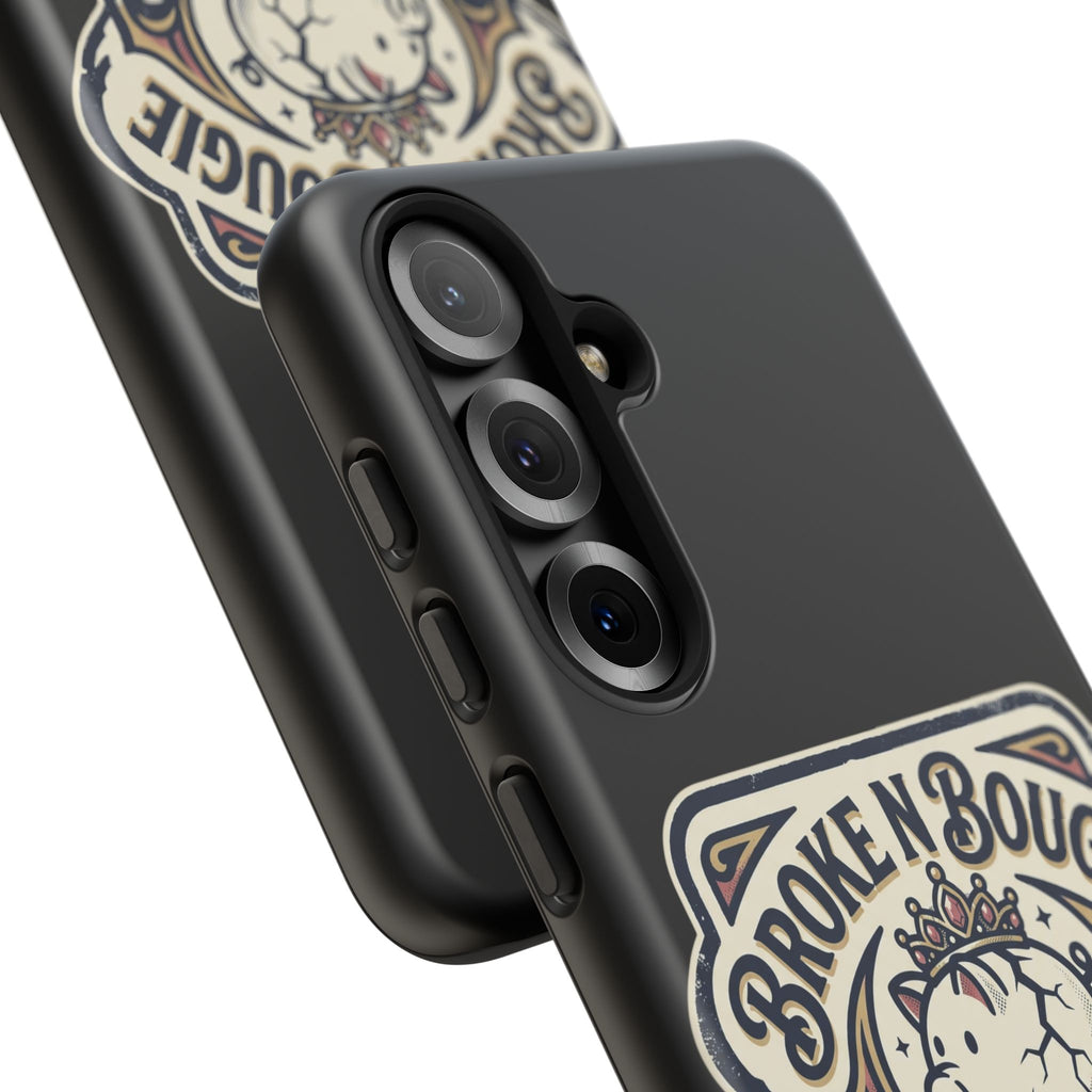 Phone Case — "Broke N Bougie: Luxury on a Budget" Cute Pig Design