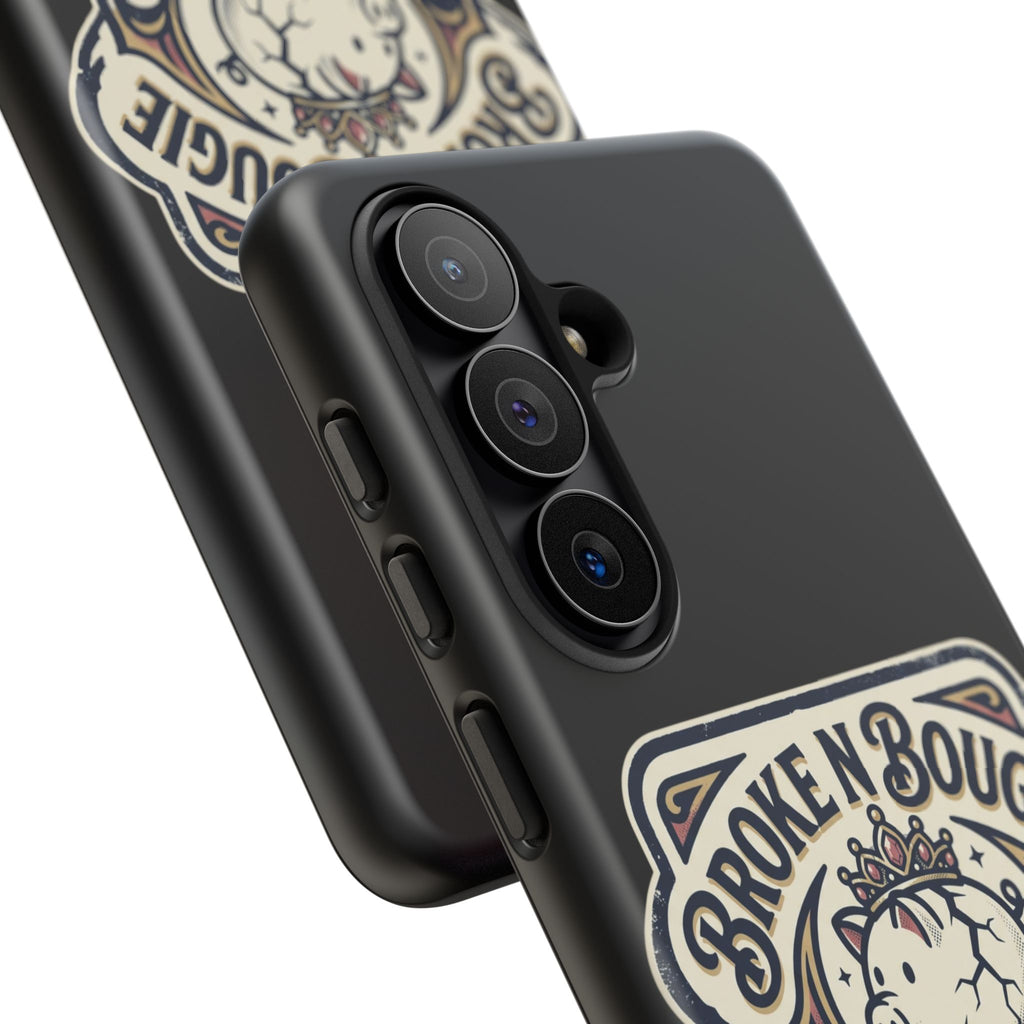 Phone Case — "Broke N Bougie: Luxury on a Budget" Cute Pig Design