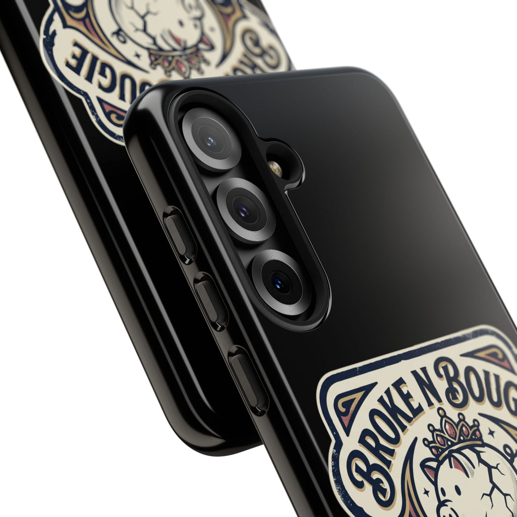 Phone Case — "Broke N Bougie: Luxury on a Budget" Cute Pig Design