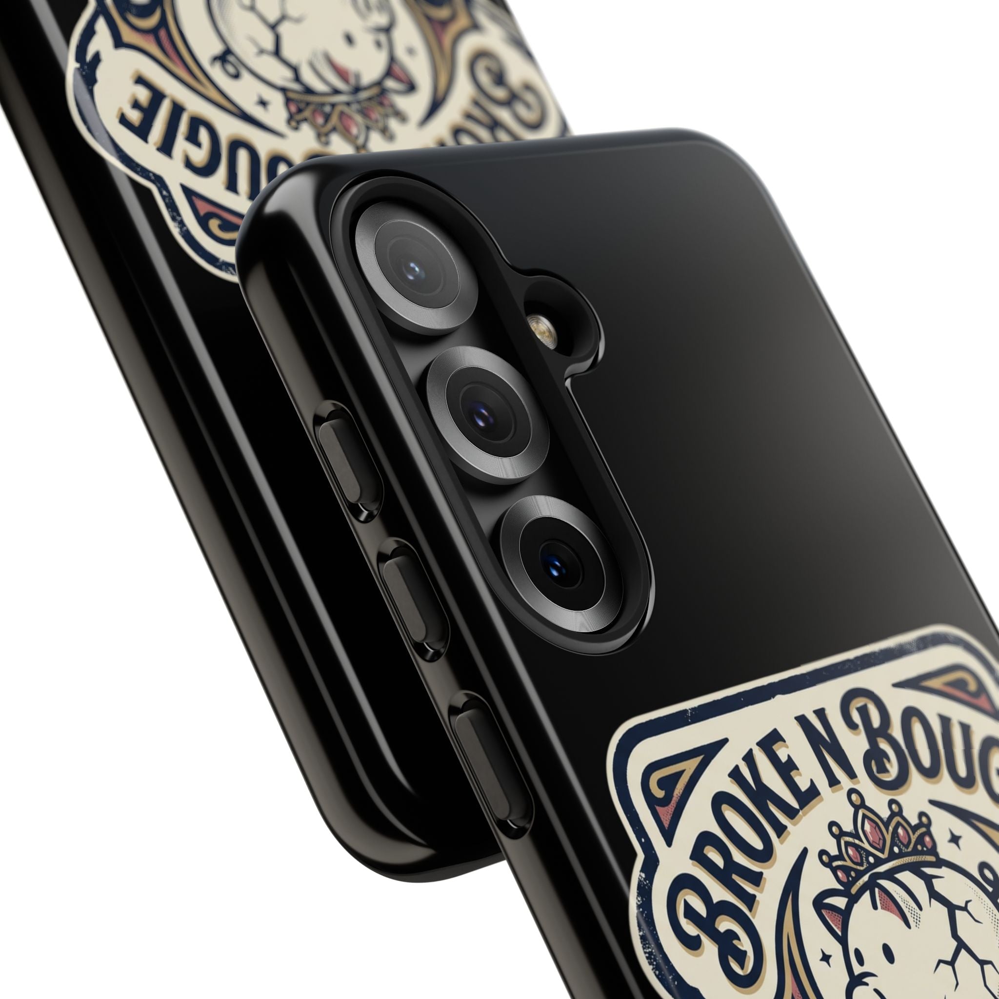 Phone Case — "Broke N Bougie: Luxury on a Budget" Cute Pig Design