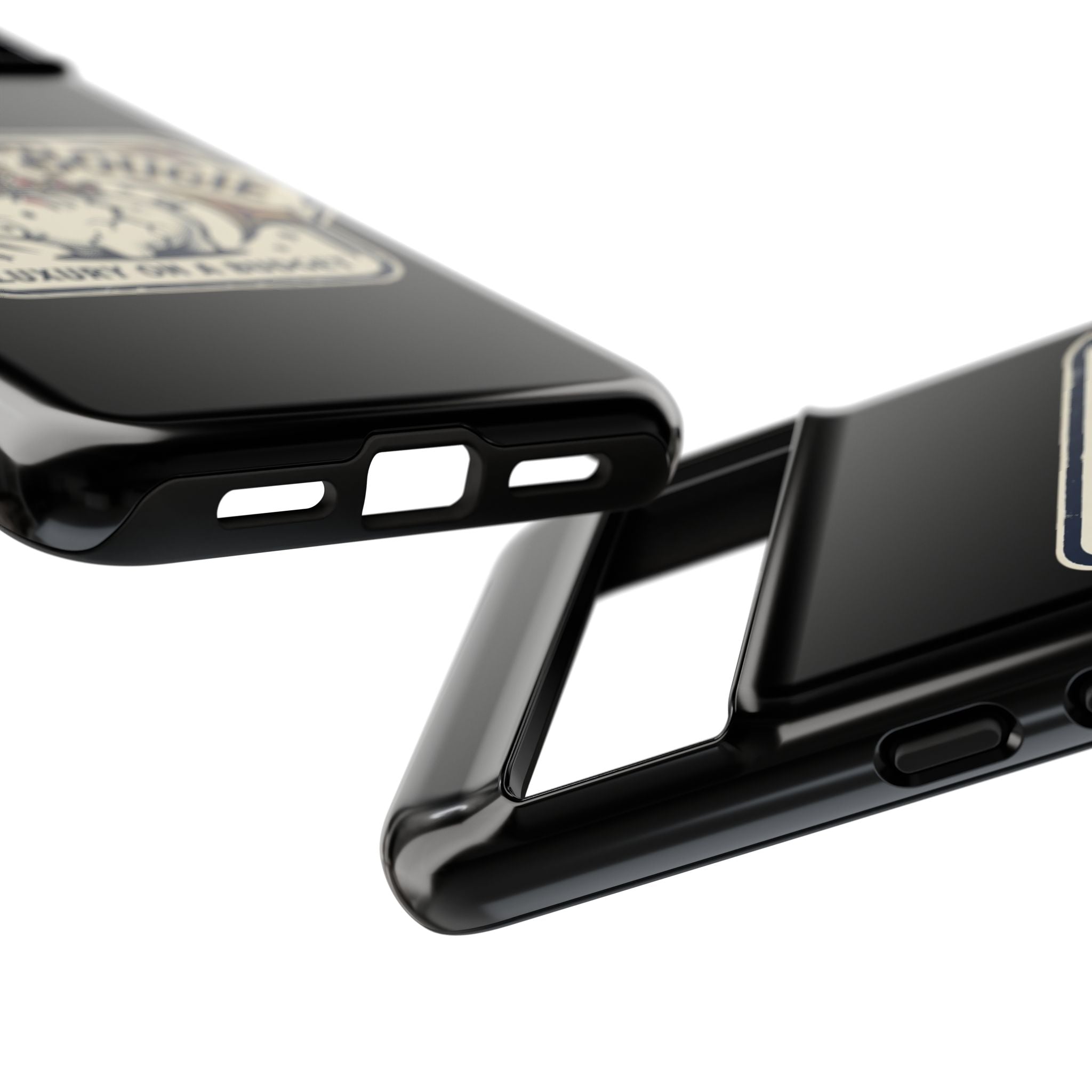 Phone Case — "Broke N Bougie: Luxury on a Budget" Cute Pig Design