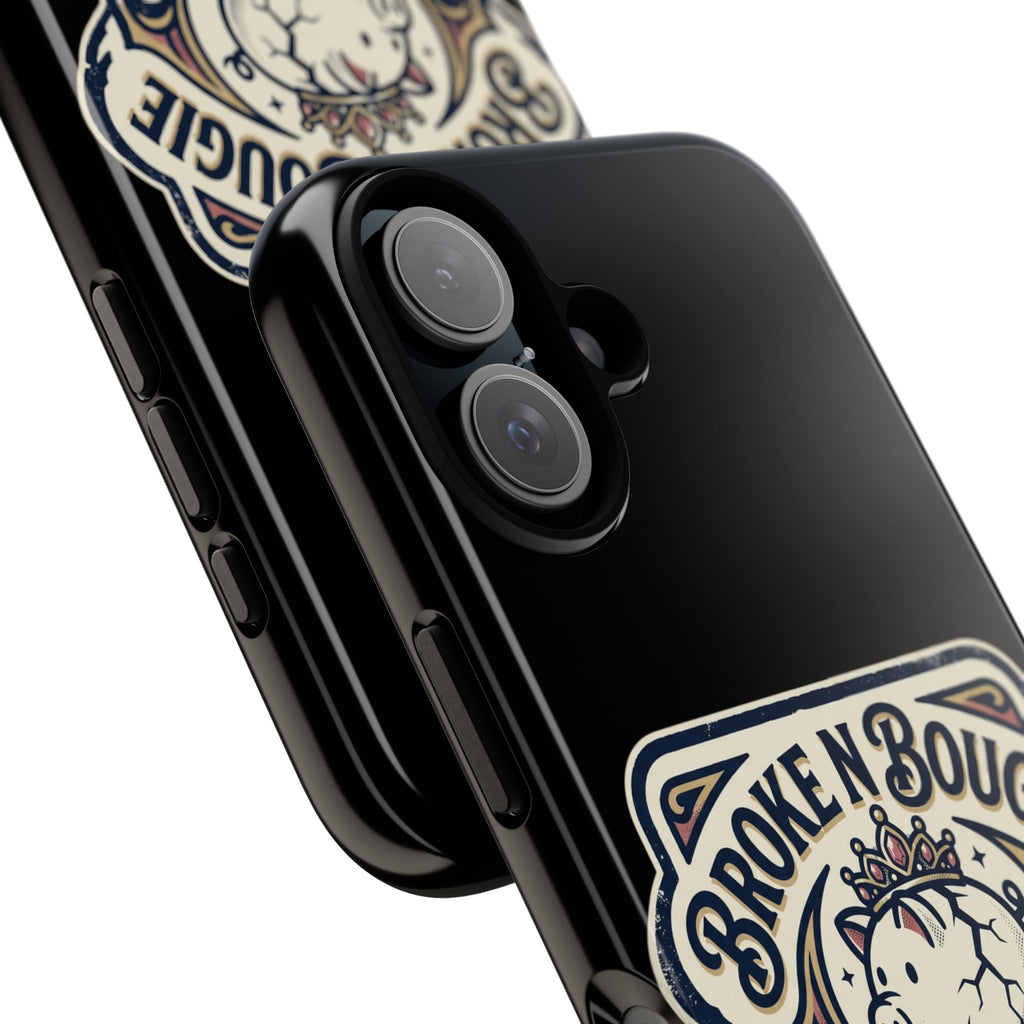 Phone Case — "Broke N Bougie: Luxury on a Budget" Cute Pig Design