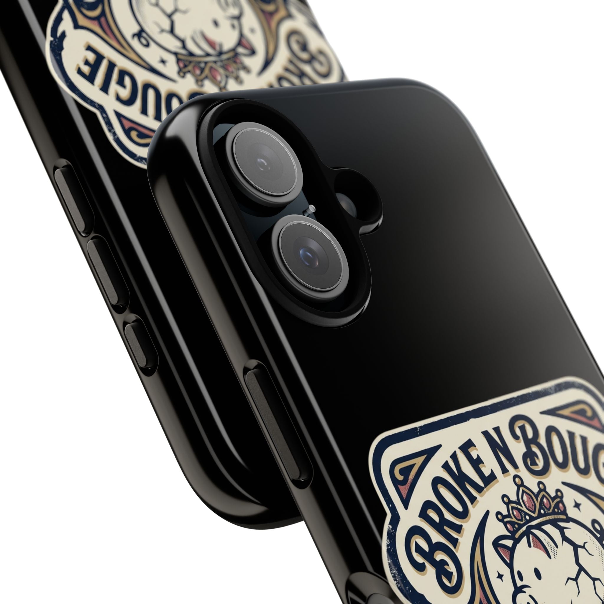 Phone Case — "Broke N Bougie: Luxury on a Budget" Cute Pig Design