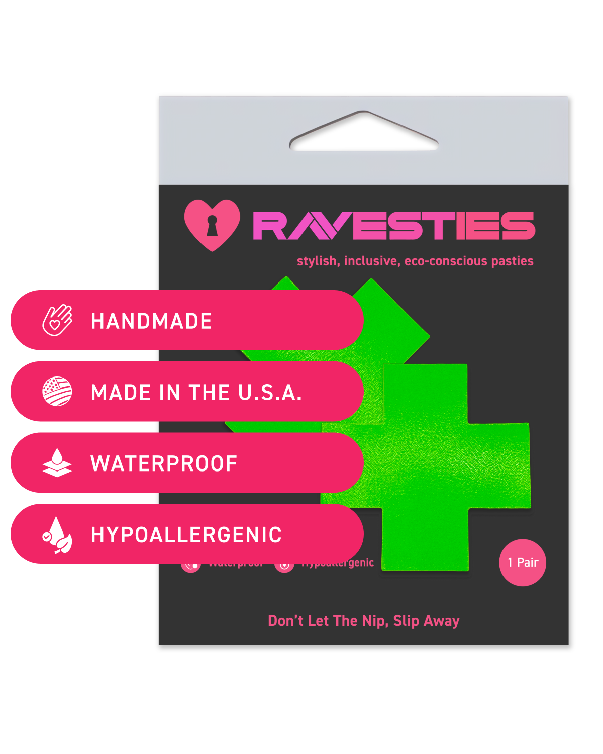 Devil Heart Nipple Pasties
